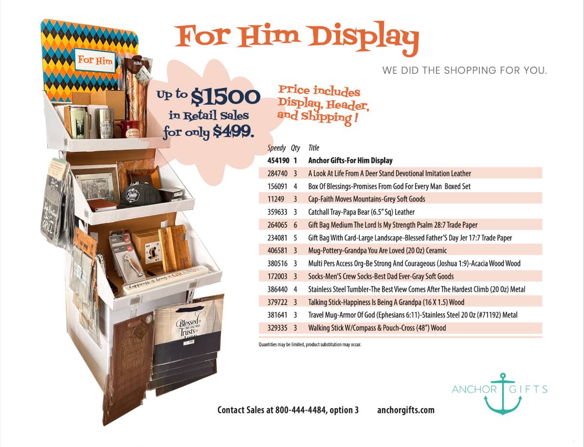 For Him Display